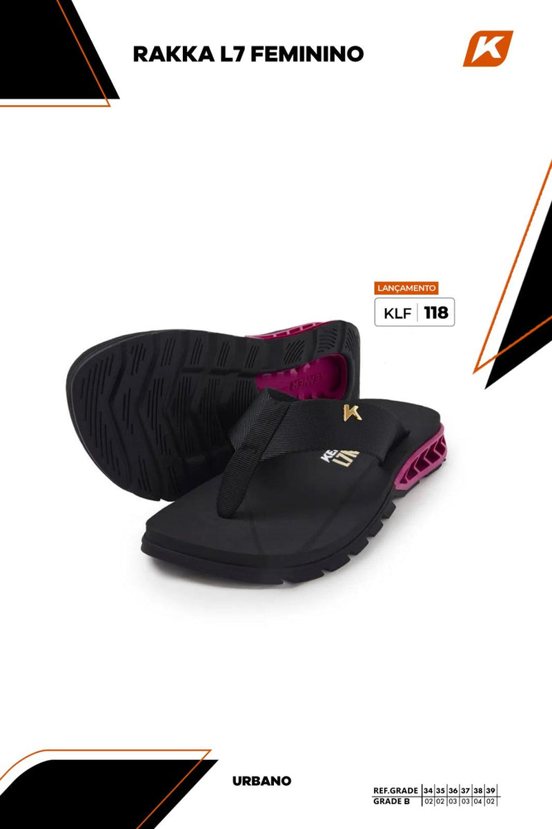 Chinelo Kenner Rakka L7 Premium Feminino