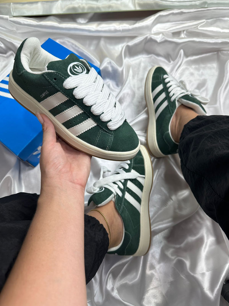 Tênis Adidas Campus Verde Musgo Feminino Premium