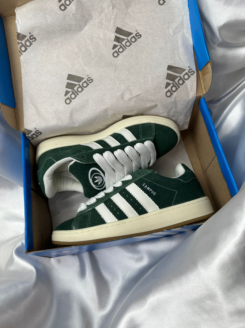 Tênis Adidas Campus Verde Musgo Feminino Premium