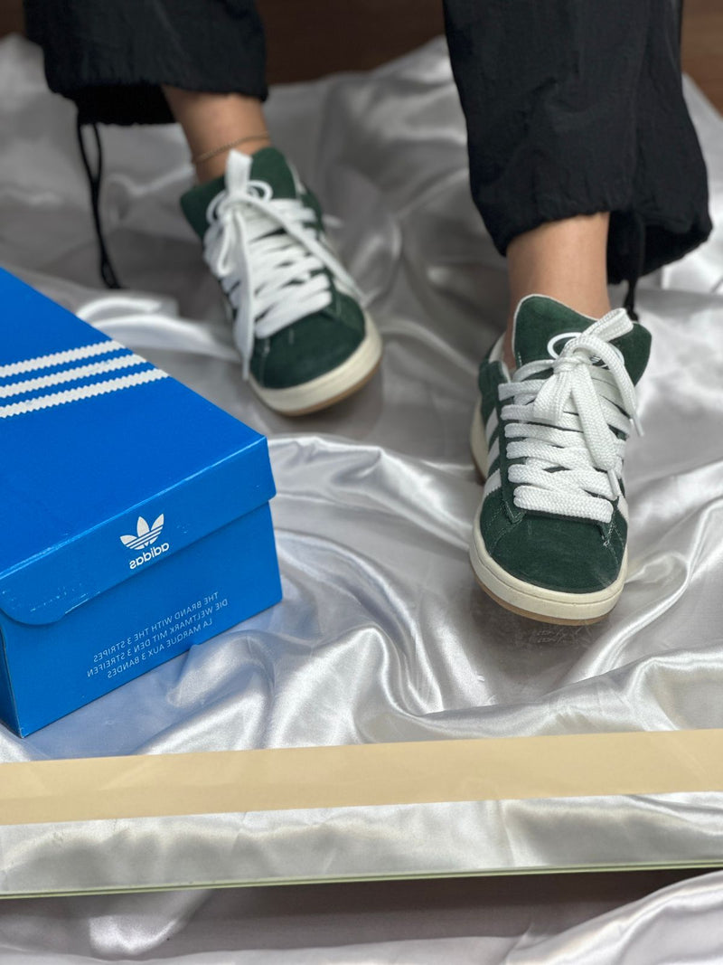 Tênis Adidas Campus Verde Musgo Feminino Premium