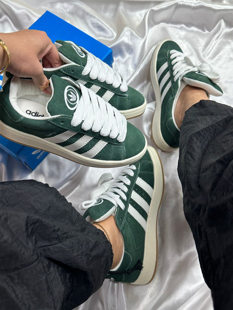 Tênis Adidas Campus Verde Musgo Feminino Premium