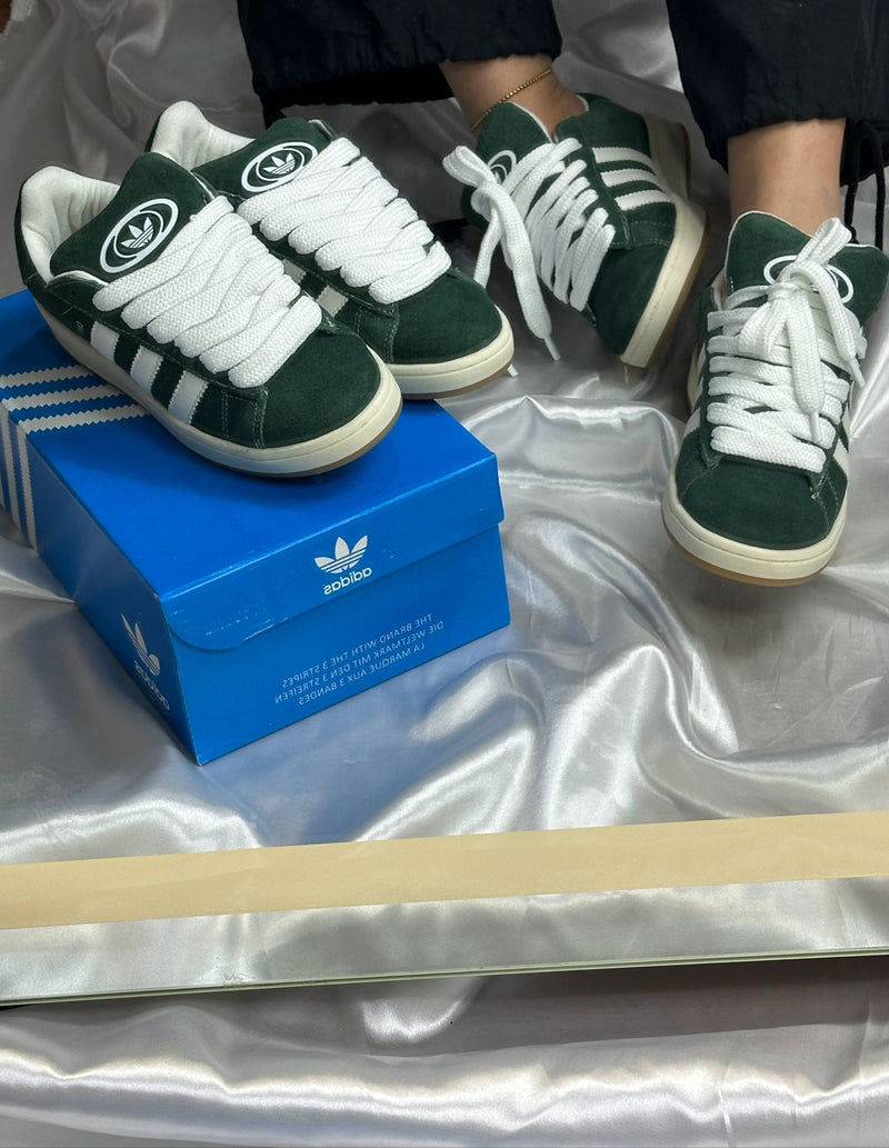 Tênis Adidas Campus Verde Musgo Feminino Premium