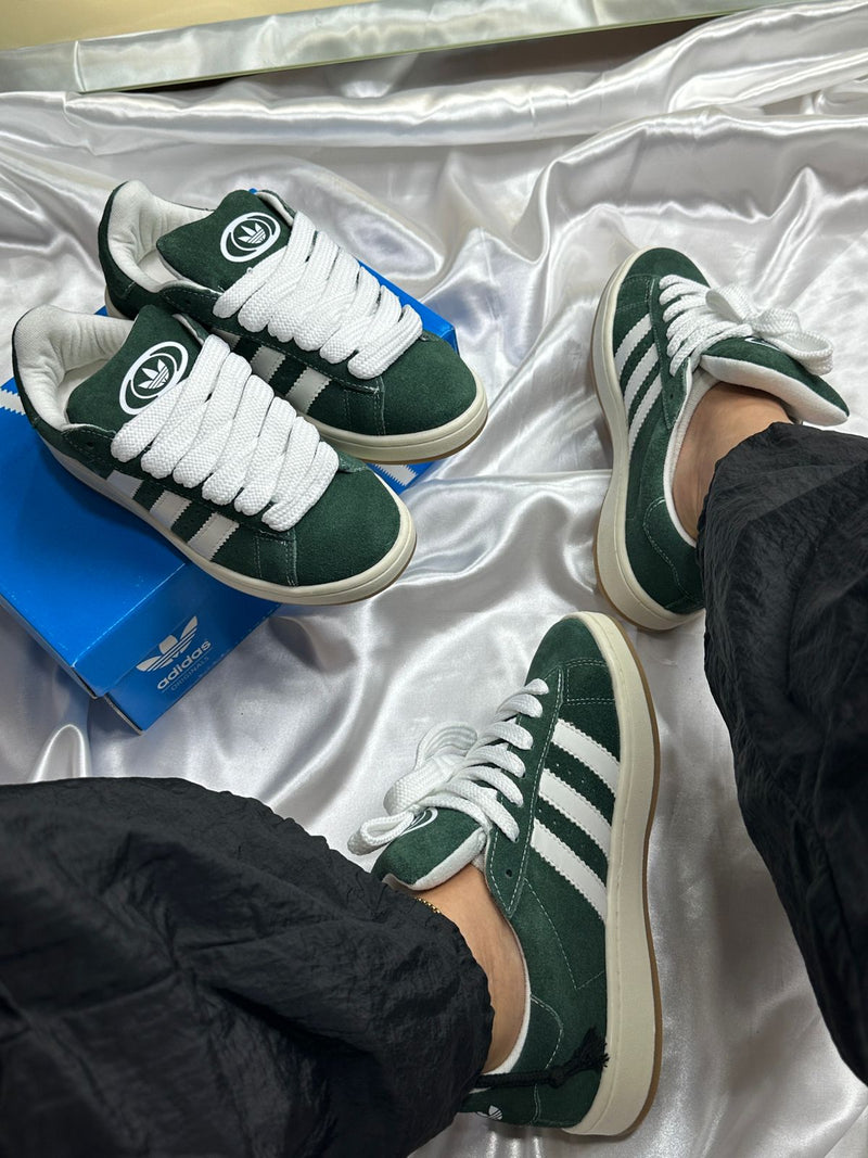 Tênis Adidas Campus Verde Musgo Feminino Premium