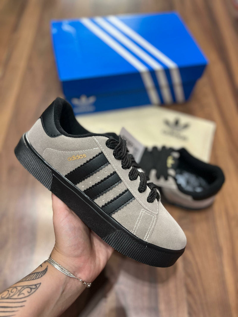 Tênis Adidas Gazelle Cinza Premium Masculino