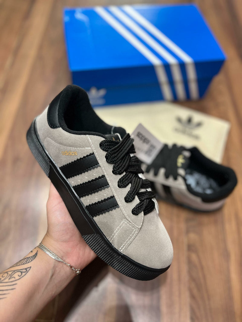 Tênis Adidas Gazelle Cinza Premium Masculino