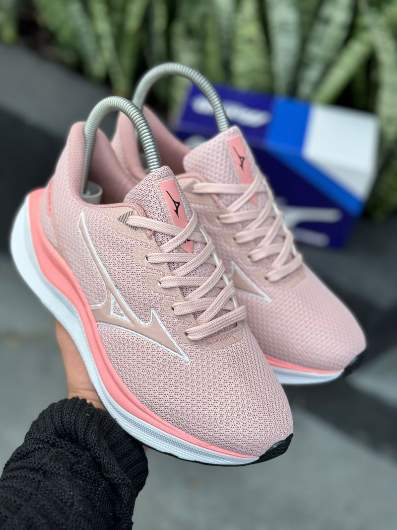 Tênis Mizuno Inspiri Nude Rosê Feminino