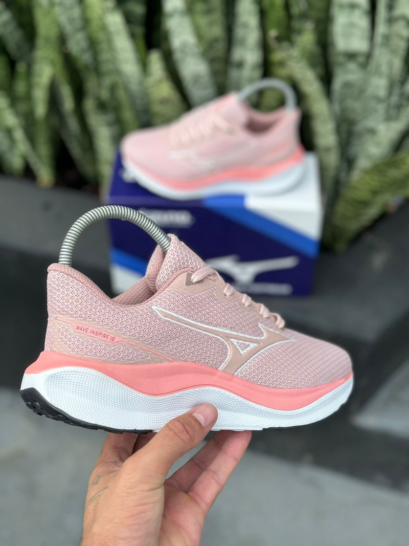 Tênis Mizuno Inspiri Nude Rosê Feminino