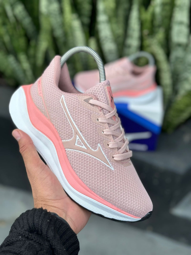 Tênis Mizuno Inspiri Nude Rosê Feminino