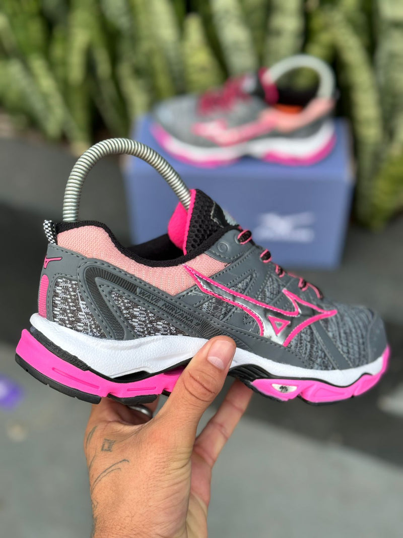 Tênis Mizuno Nirvana 9 Premium Feminino Rosa