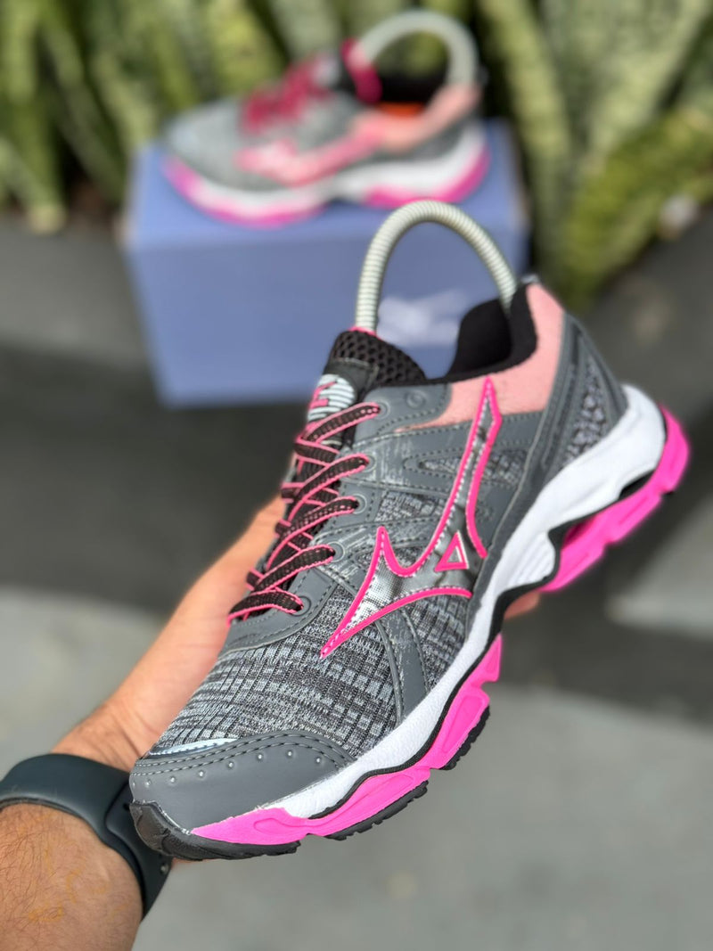 Tênis Mizuno Nirvana 9 Premium Feminino Rosa