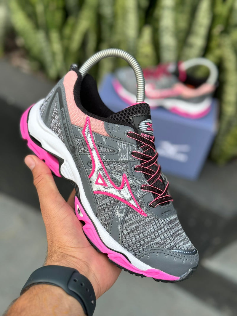 Tênis Mizuno Nirvana 9 Premium Feminino Rosa