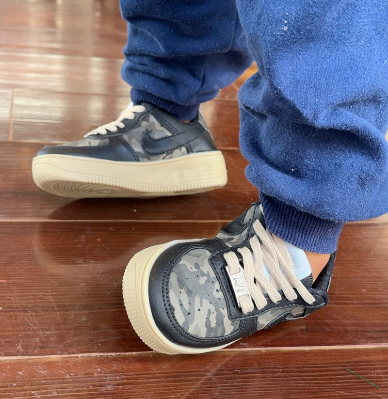 Tênis Nike Air Force Camuflado Infantil