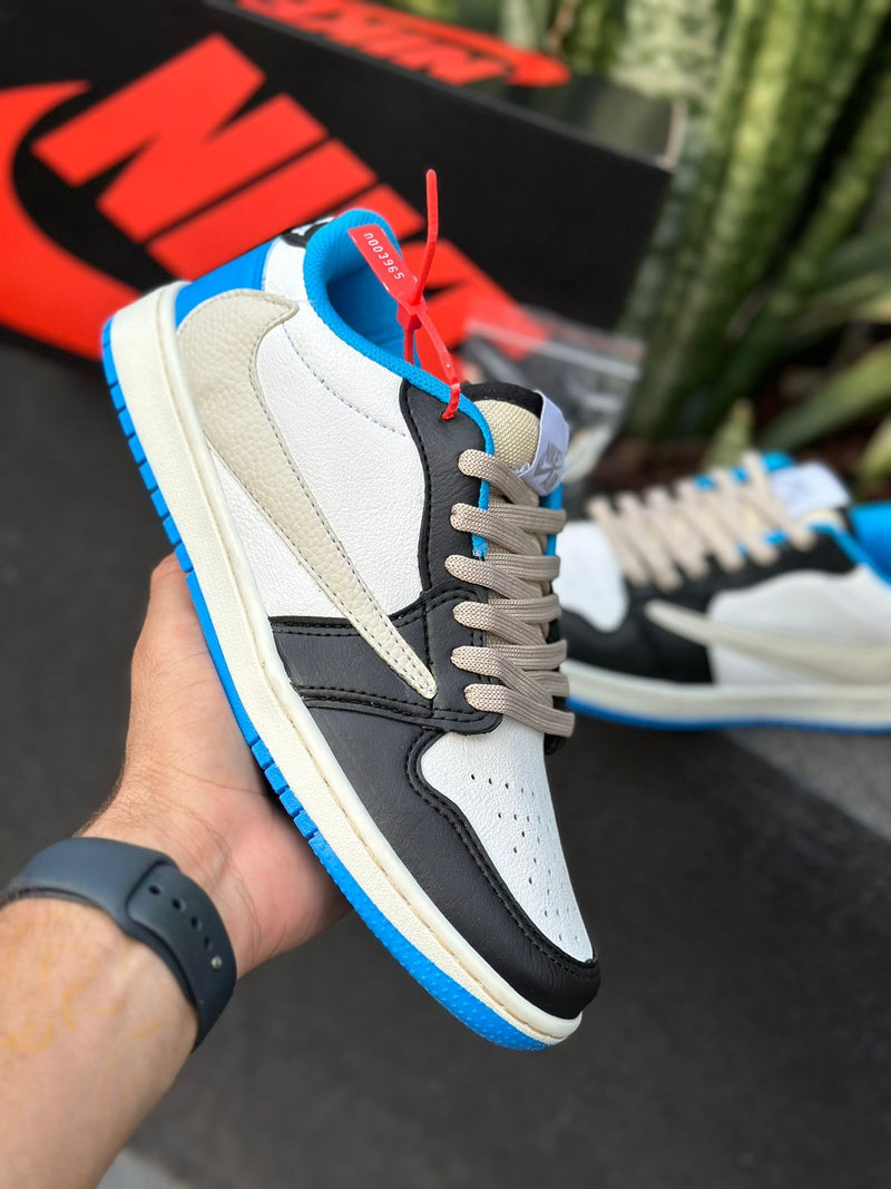 Tênis Nike Fragment Design Travis Scott Air Jordan Low Premium