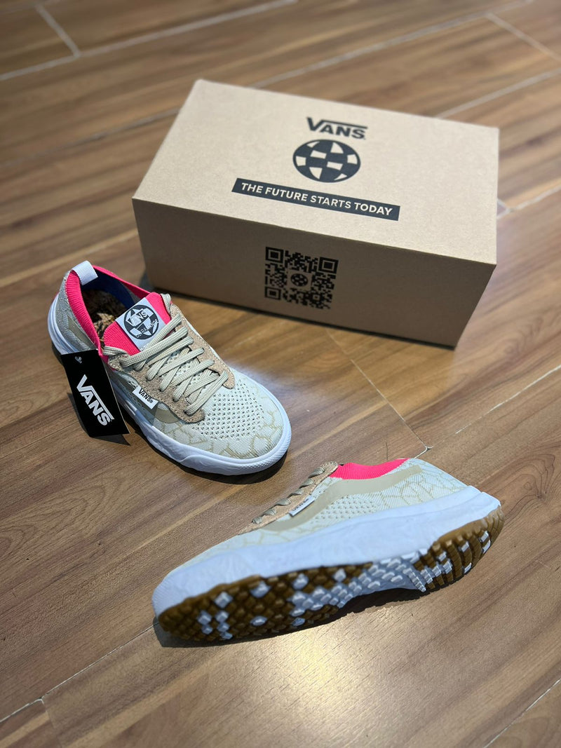 Tênis Vans Ultrarange Branco e Azul Premium Feminino